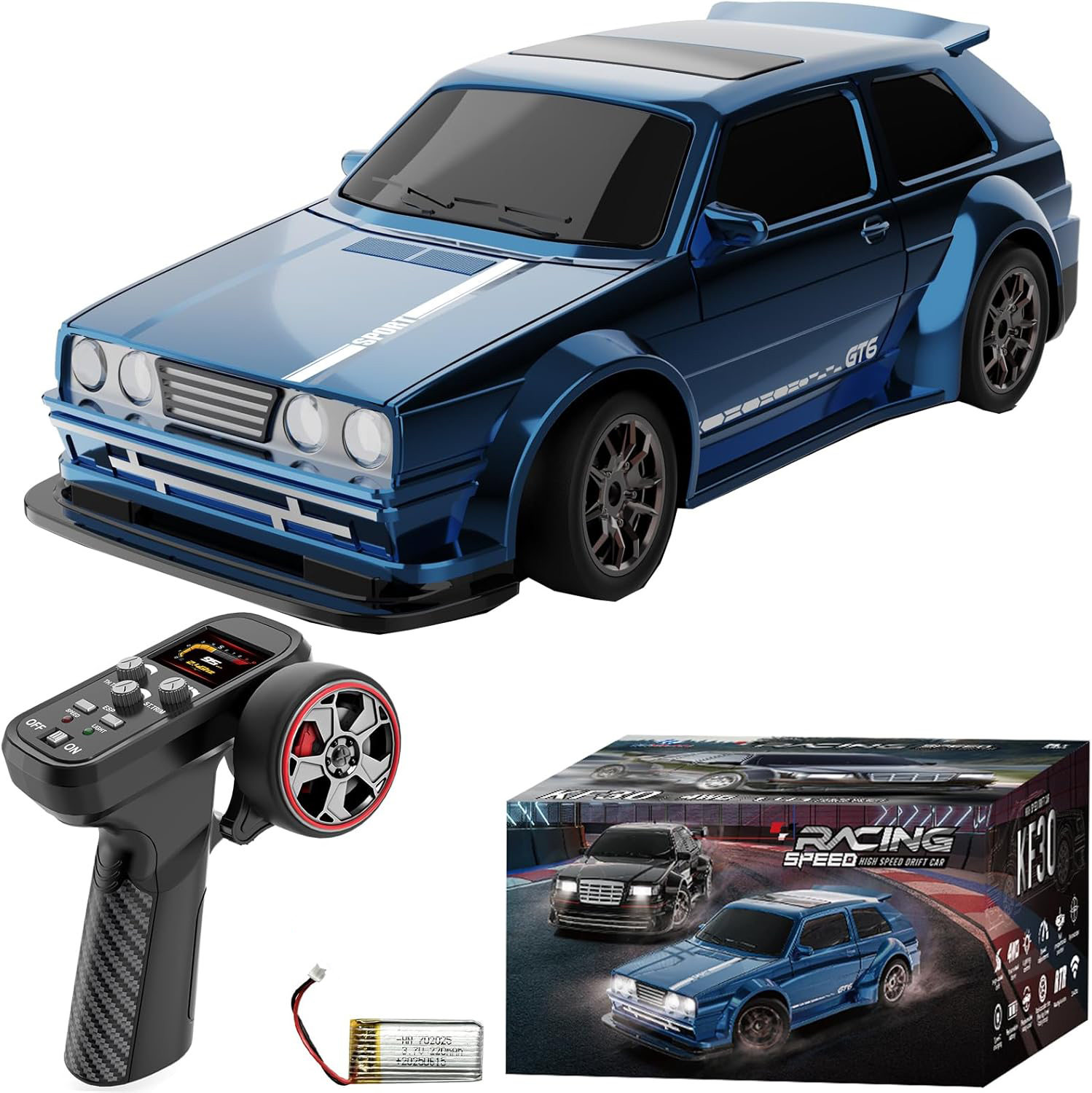 Drone Rc Bolide - KF30 1:43 4WD RC Car With