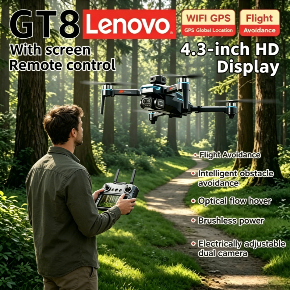 Drone Gt8 Rc - Lenovo GT8 Drone 4K 8K Professional