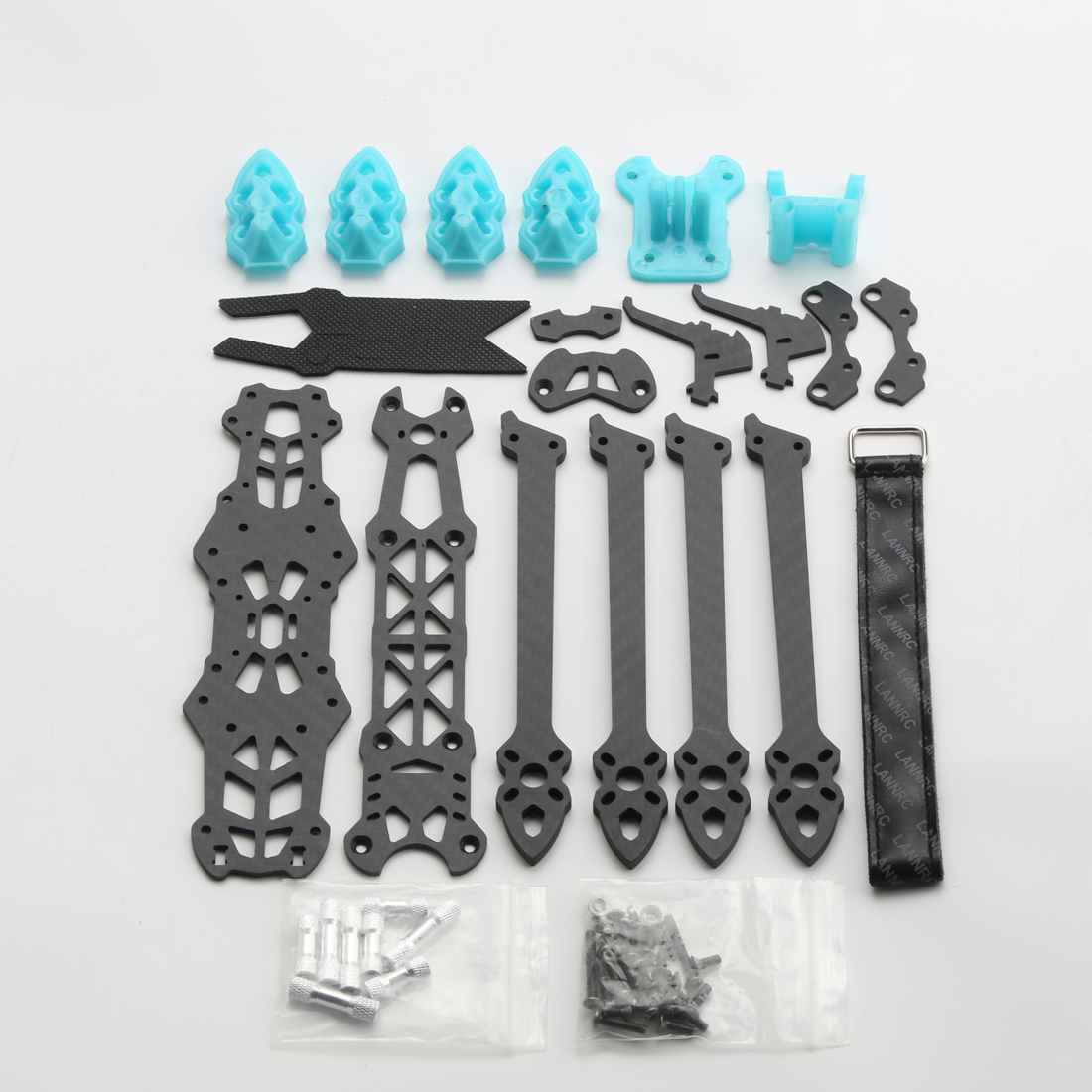 Carbon Fiber Drone Arm - Mark4 Mark 4 5inch 225mm FPV