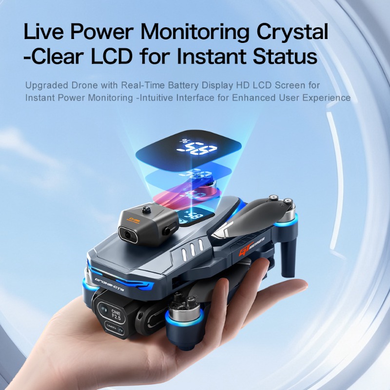 Drone Gt8 Rc - 3.7V 1300mAh GT8 Drone 4.3inch Screen