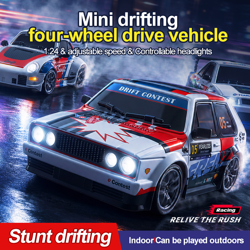 Rc Drift Car Kit - 2026 New 4WD RC Car 1:24