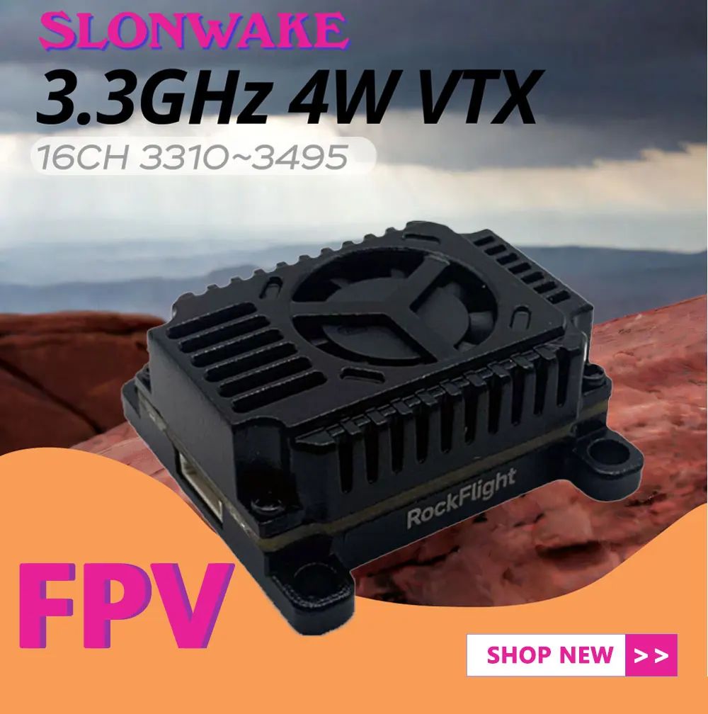 SLONWAKE FPV 3.3G 16CH 4000mW  - Drone Rc Car incelemesi ve fiyatı