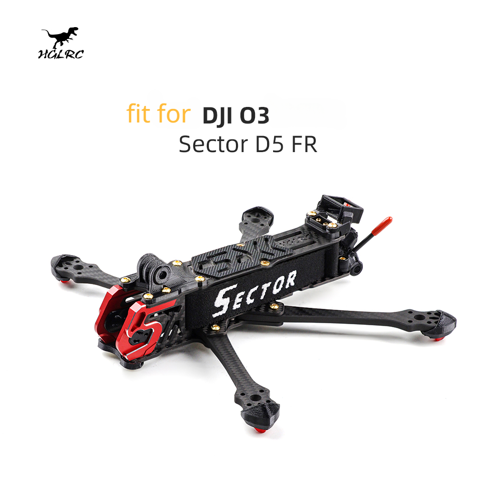 HGLRC Sector Sector D5 225mm C - Carbon Fiber Drone Arm incelemesi ve fiyatı