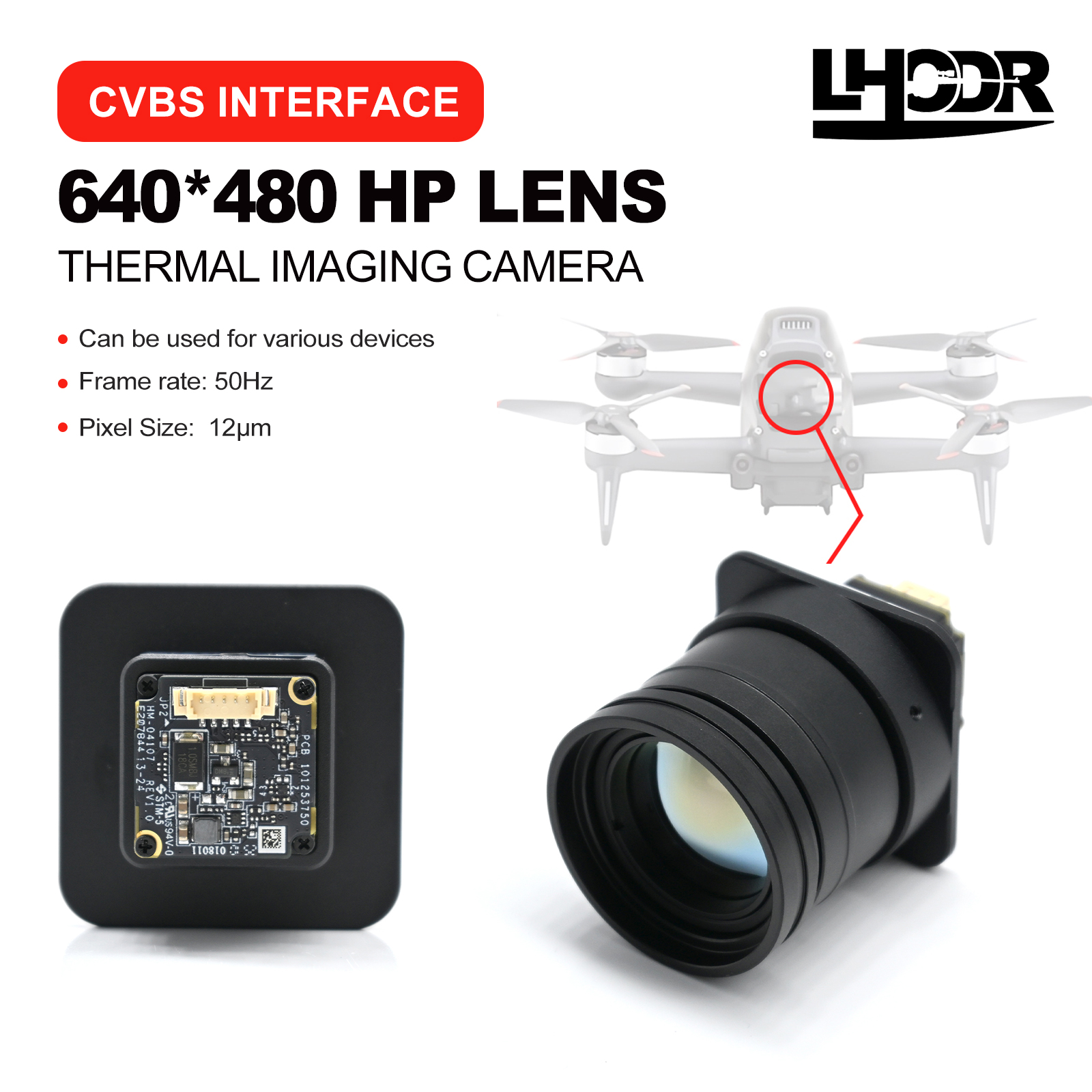 30mm 640x480 pix Drone thermal - Drone Z incelemesi ve fiyatı