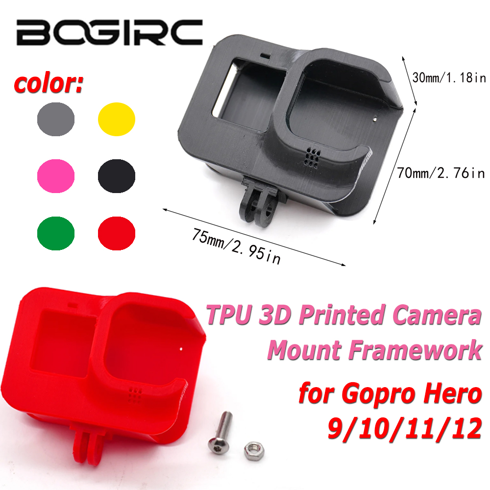 BOGIRC Gopro TPU 3D Printed Ad - 3D Printed Drone Part incelemesi ve fiyatı