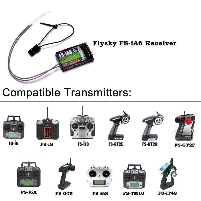 Flysky FS-IA6 Receiver 6CH Dua - Drone Rc Battery incelemesi ve fiyatı