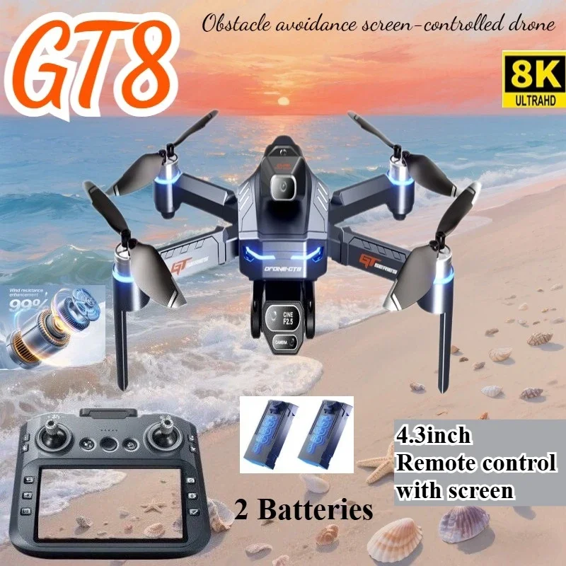 Drone 4K HD GT8 Camera Obstacl - Drone Gt8 Rc incelemesi ve fiyatı