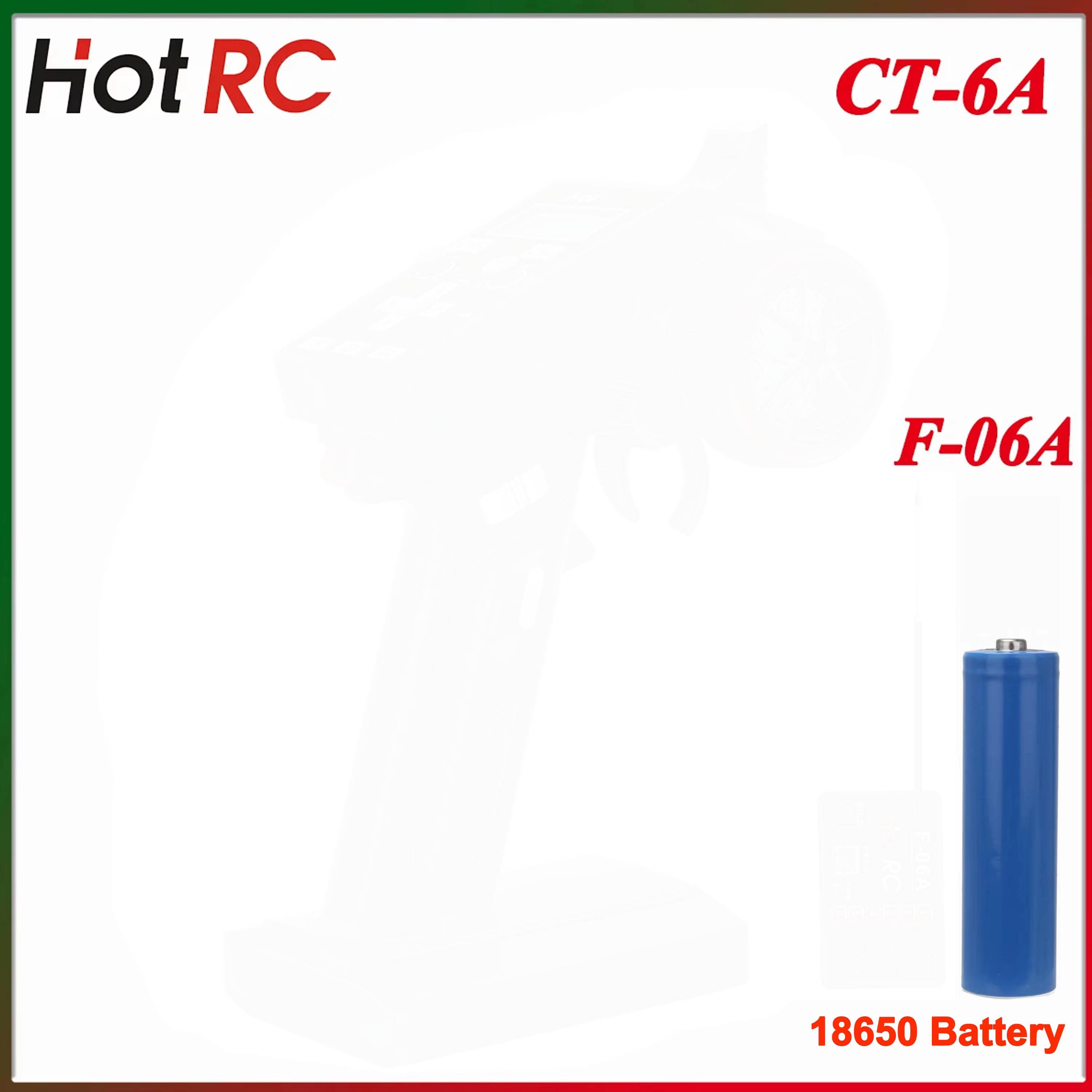 HotRC CT-6A 2.4G 6CH 6 Channel - Drone Rc Battery incelemesi ve fiyatı