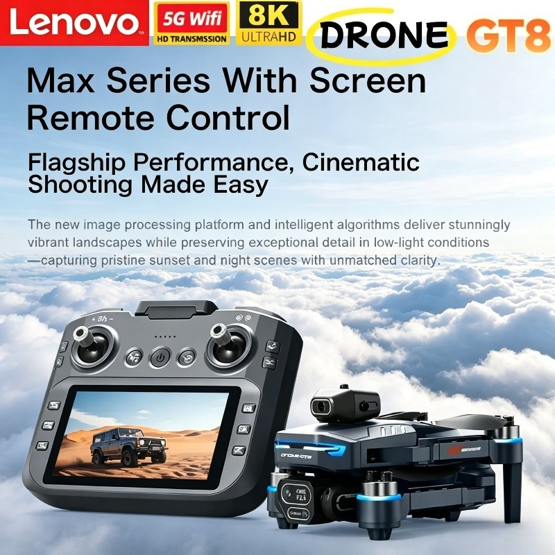 Lenovo GT8 Drone 8K Profession - Drone Gt8 Rc incelemesi ve fiyatı