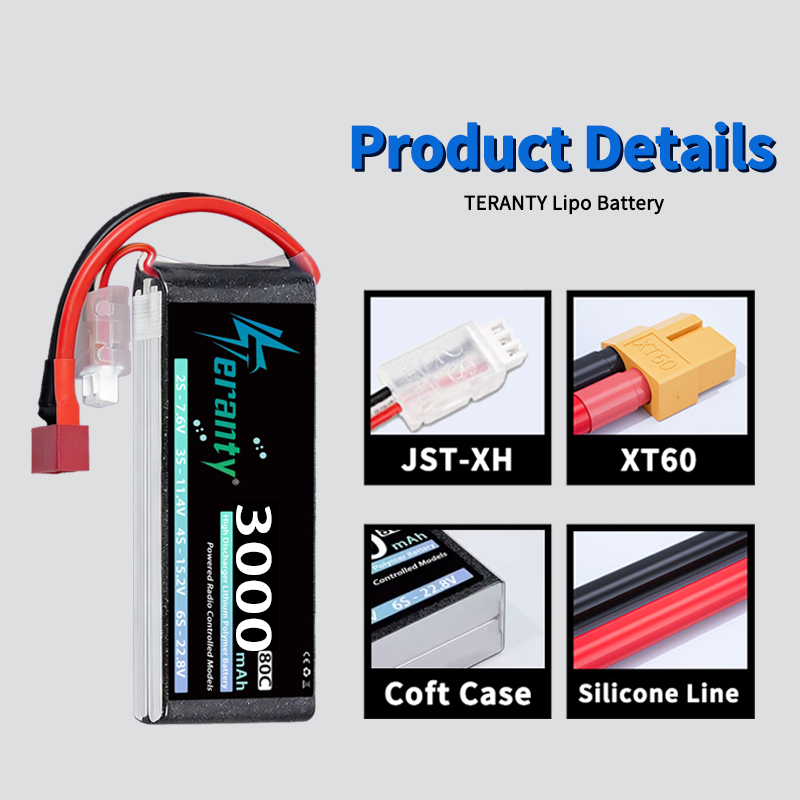 TERANTY 2S 3000mAh Lipo Batter - Drone Rc Truck incelemesi ve fiyatı