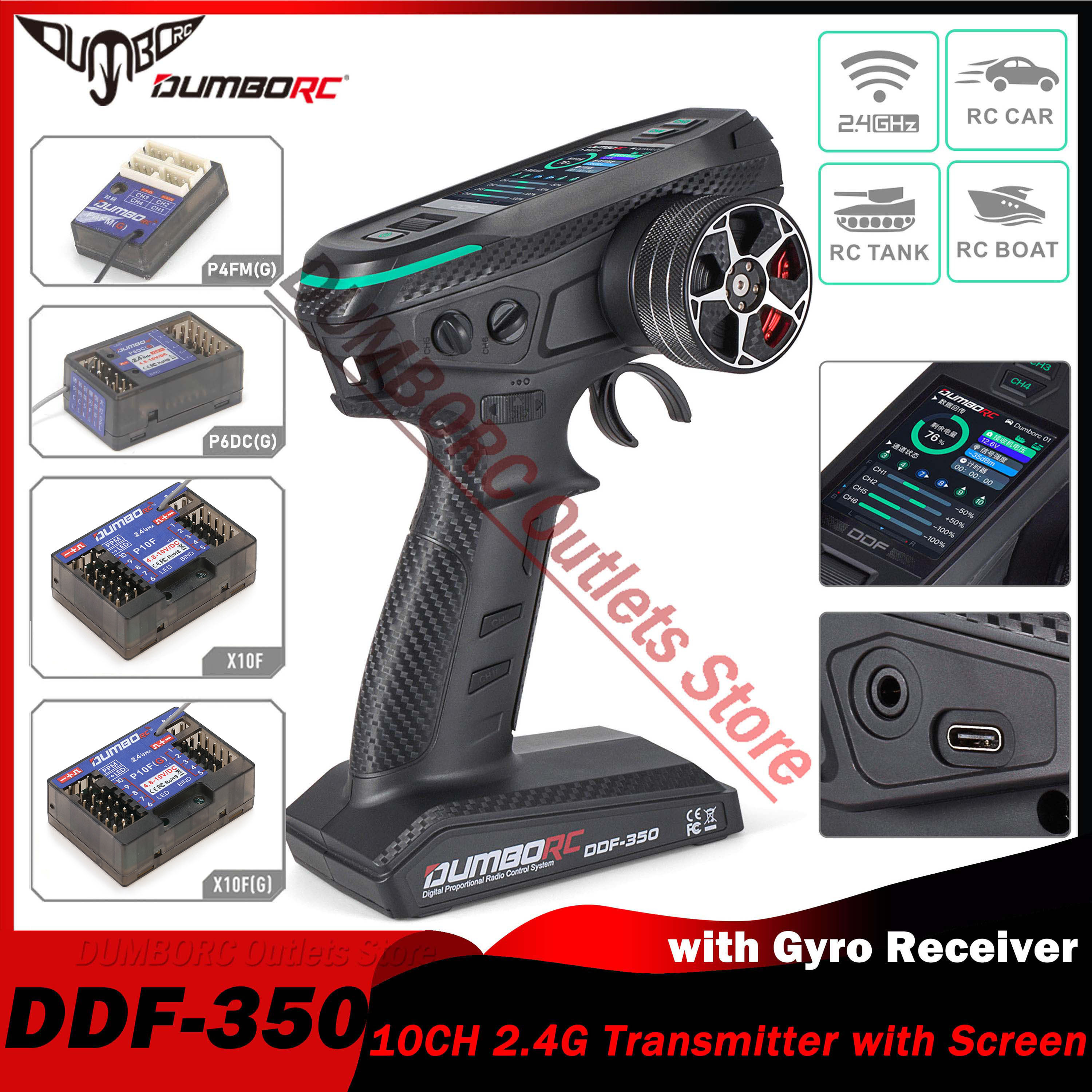 DUMBORC DDF-350 10CH RC Remote - Joystick Rc Drone incelemesi ve fiyatı