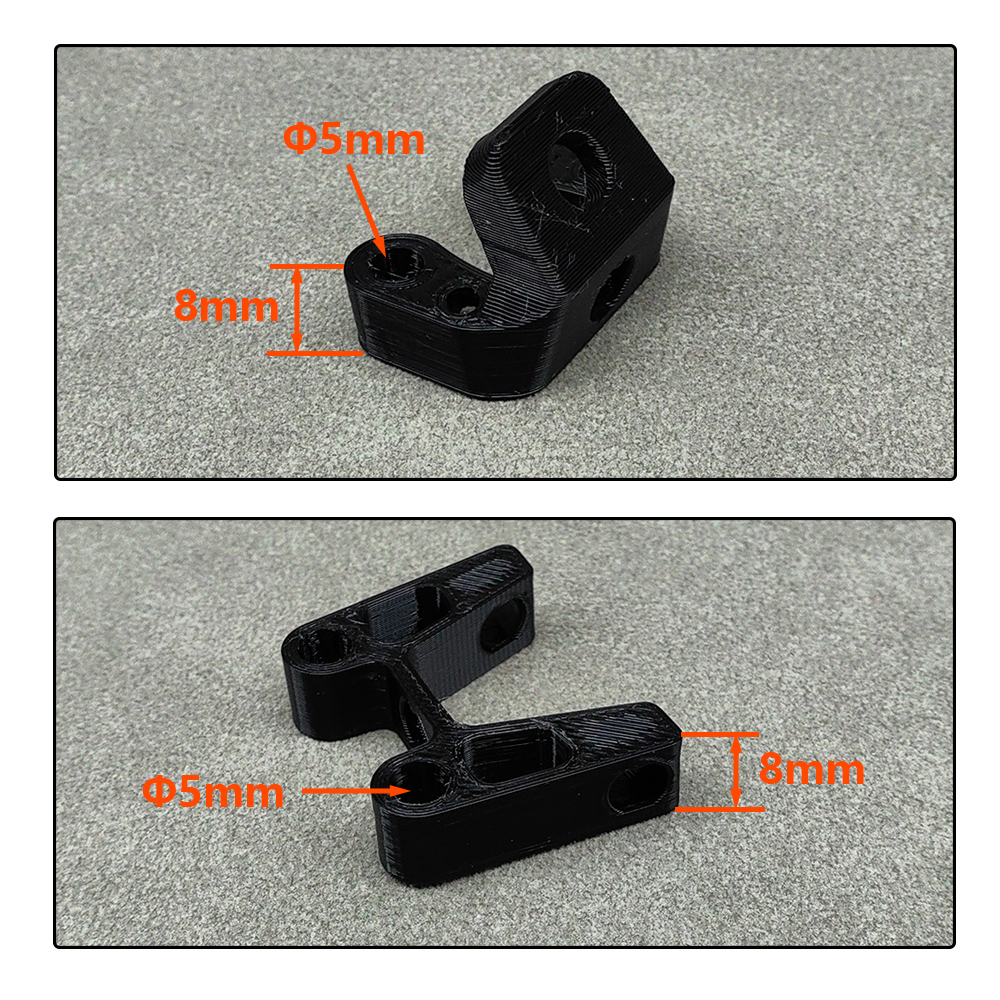 VTX Antenna Mount bracket T-sh - 3D Printed Drone Part incelemesi ve fiyatı