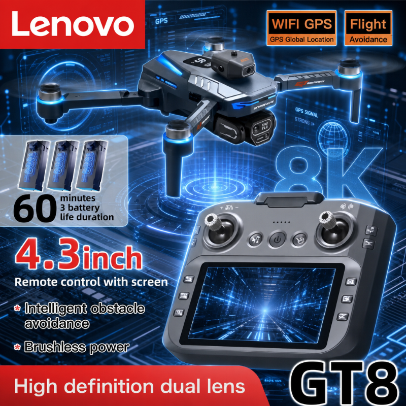 Lenovo GT8 8K Drone Profession - Drone Gt8 Rc incelemesi ve fiyatı