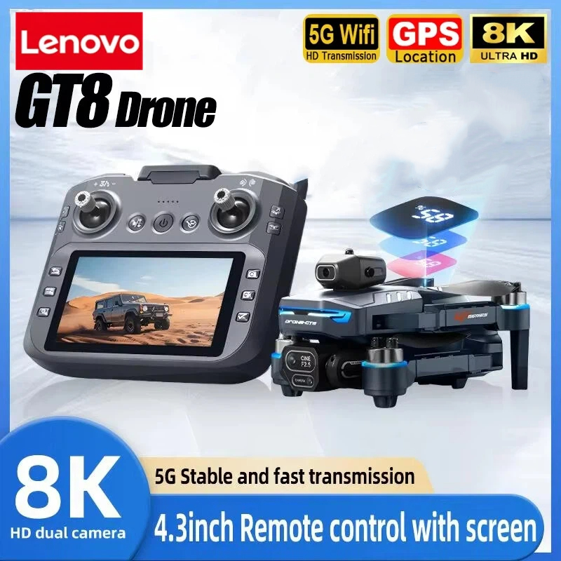 Lenovo GT8 8K Drone Profession - Drone Gt8 Rc incelemesi ve fiyatı