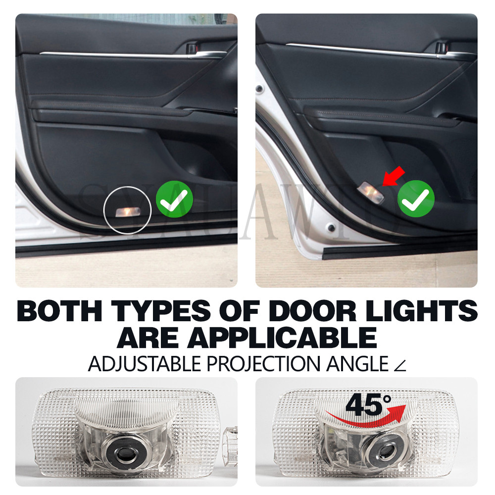 LED Car Door Logo Projector We - Drone Rc Bolide incelemesi ve fiyatı