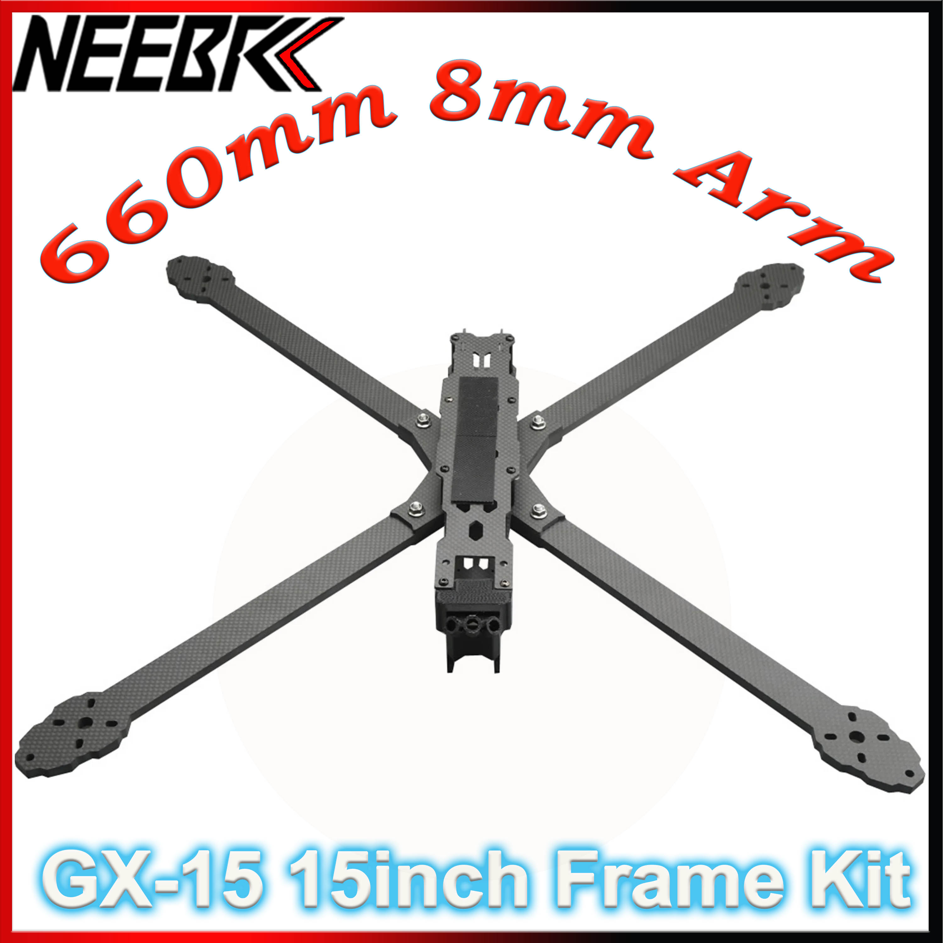 GX-15 15 Inch FPV Frame Kit 66 - Carbon Fiber Drone Arm incelemesi ve fiyatı
