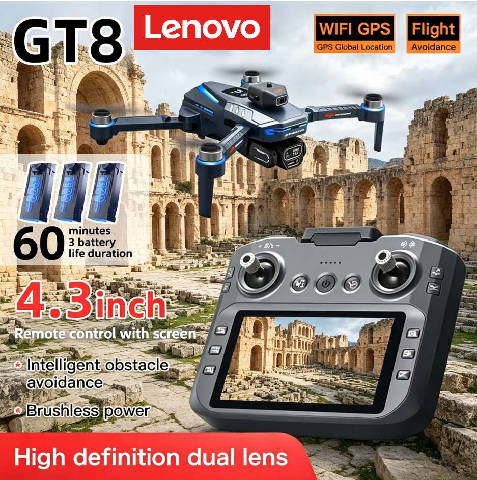Lenovo GT8 RC Drone GPS 8K HD  - Drone Gt8 Rc incelemesi ve fiyatı