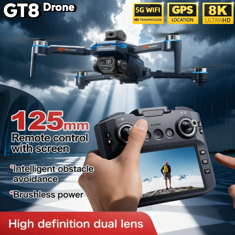 HOT For LSRC GT8 Drone 4K Prof - Drone Gt8 Rc incelemesi ve fiyatı