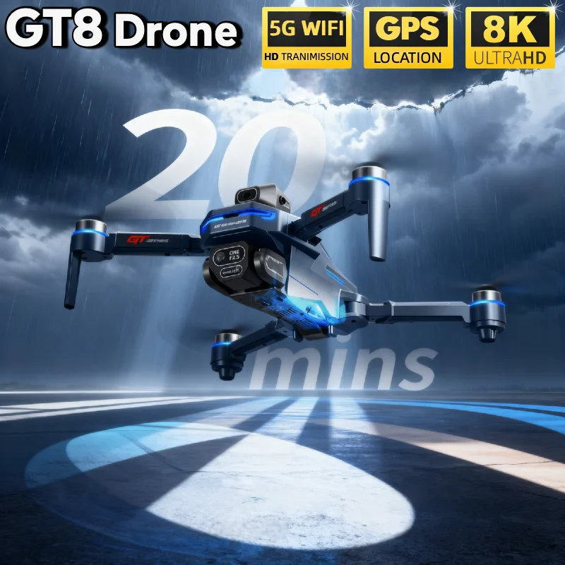 HOT For LSRC GT8 Drone 4K Prof - Drone Gt8 Rc incelemesi ve fiyatı