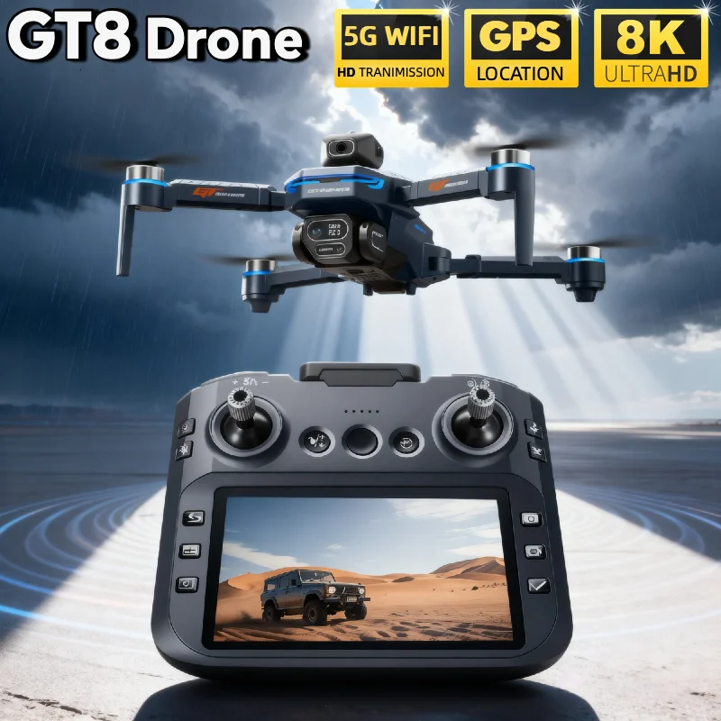 HOT For LSRC GT8 Drone 4K Prof - Drone Gt8 Rc incelemesi ve fiyatı