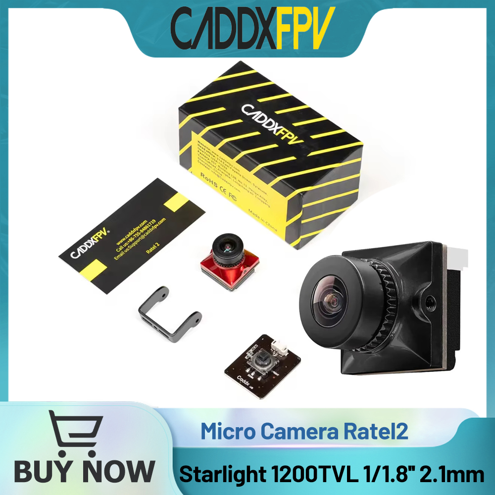 CADDX Micro FPV Camera Ratel 2 - Drone Rc Camera incelemesi ve fiyatı
