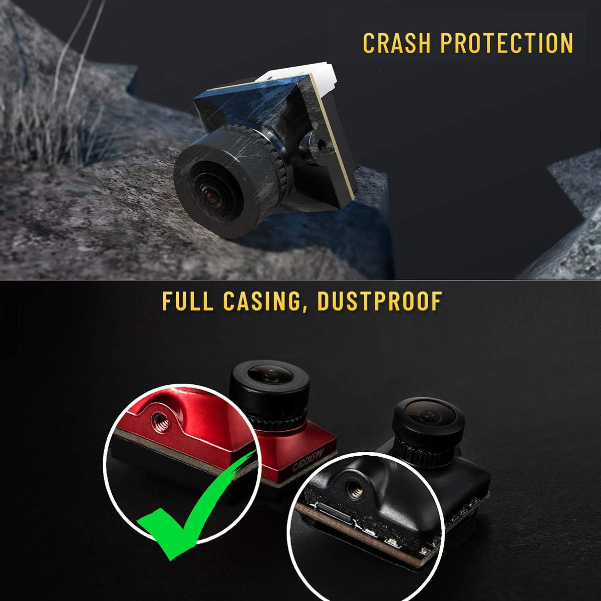 CADDX Micro FPV Camera Ratel 2 - Drone Rc Camera incelemesi ve fiyatı
