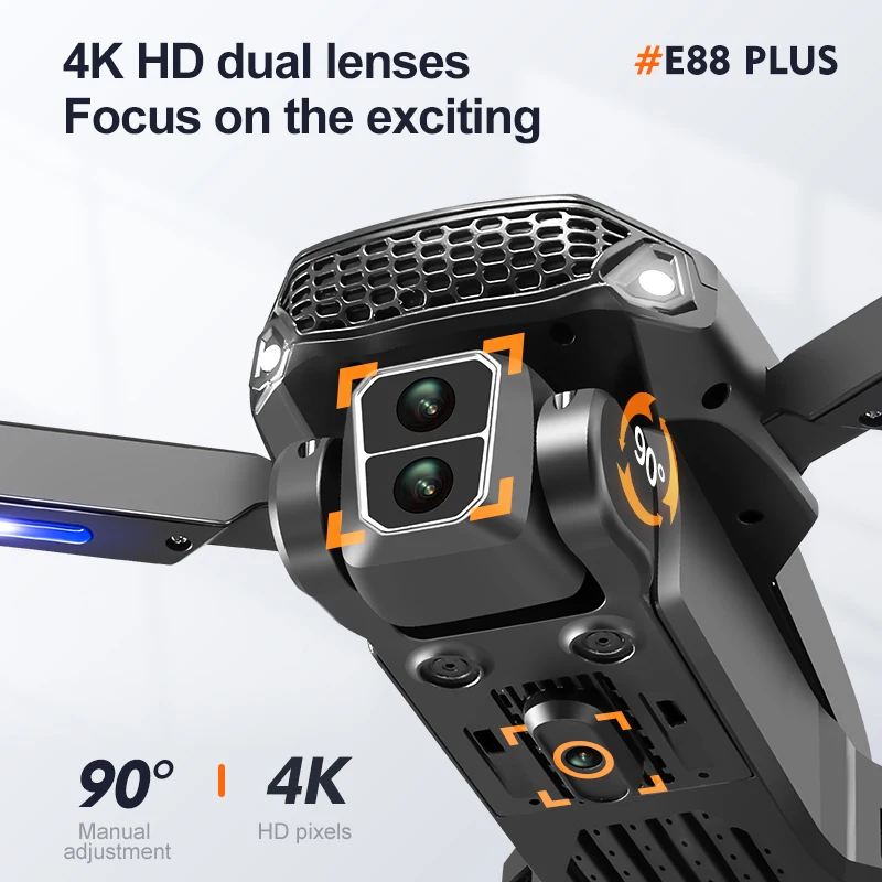 New E88 Plus Quadcopter Drone: - Drone Z incelemesi ve fiyatı