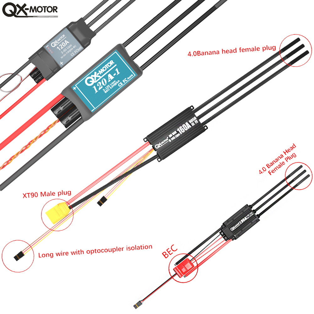 QX-MOTOR Brushless ESC series  - Drone Rc Car incelemesi ve fiyatı