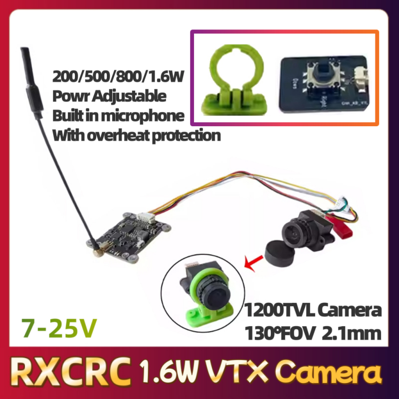 RXCRC 5.8G Module 48CH 1.6W VT - Drone Rc Camera incelemesi ve fiyatı