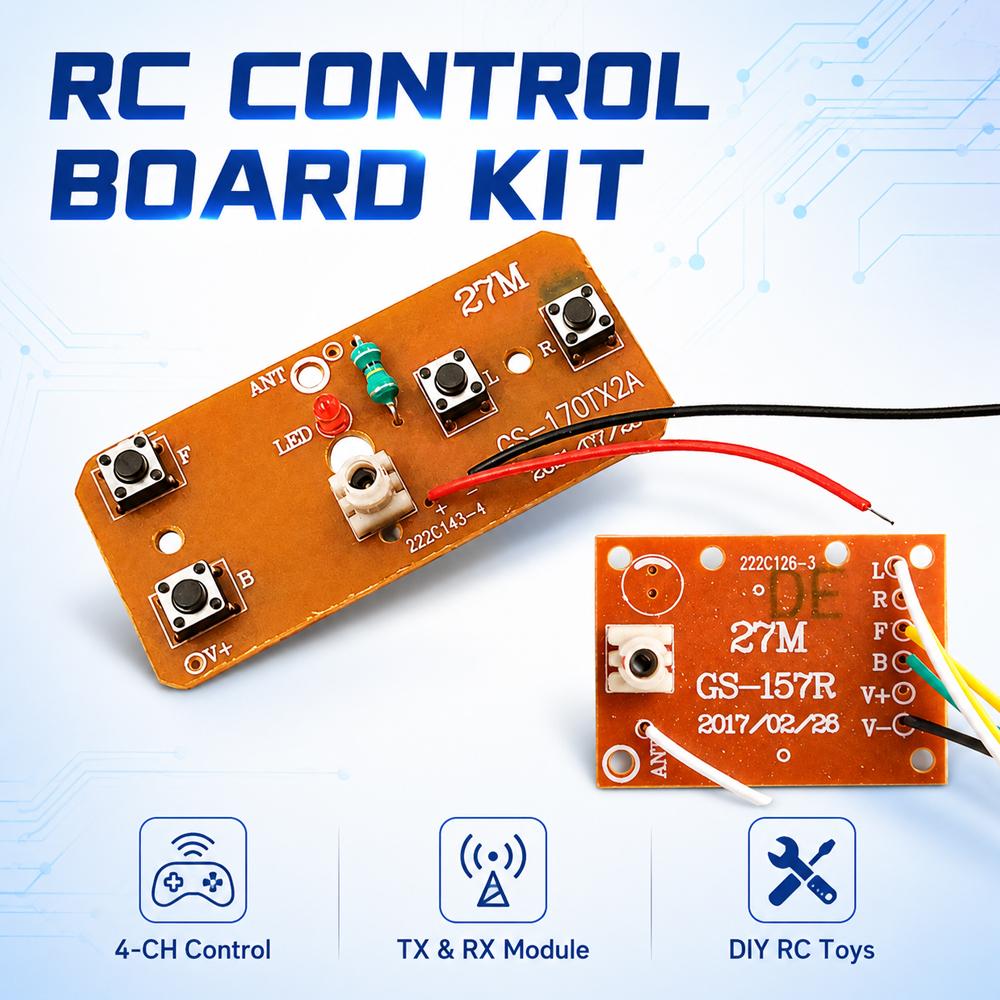 4CH RC Remote Control Circuit  - Joystick Rc Drone incelemesi ve fiyatı