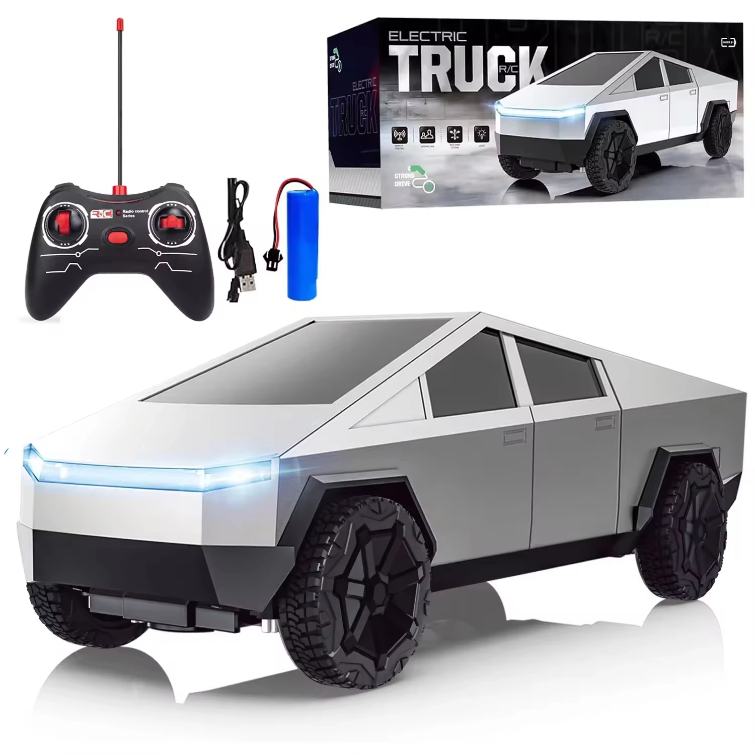 1:24 RC Cybertruck Pickup 4WD  - Drone Rc Bolide incelemesi ve fiyatı