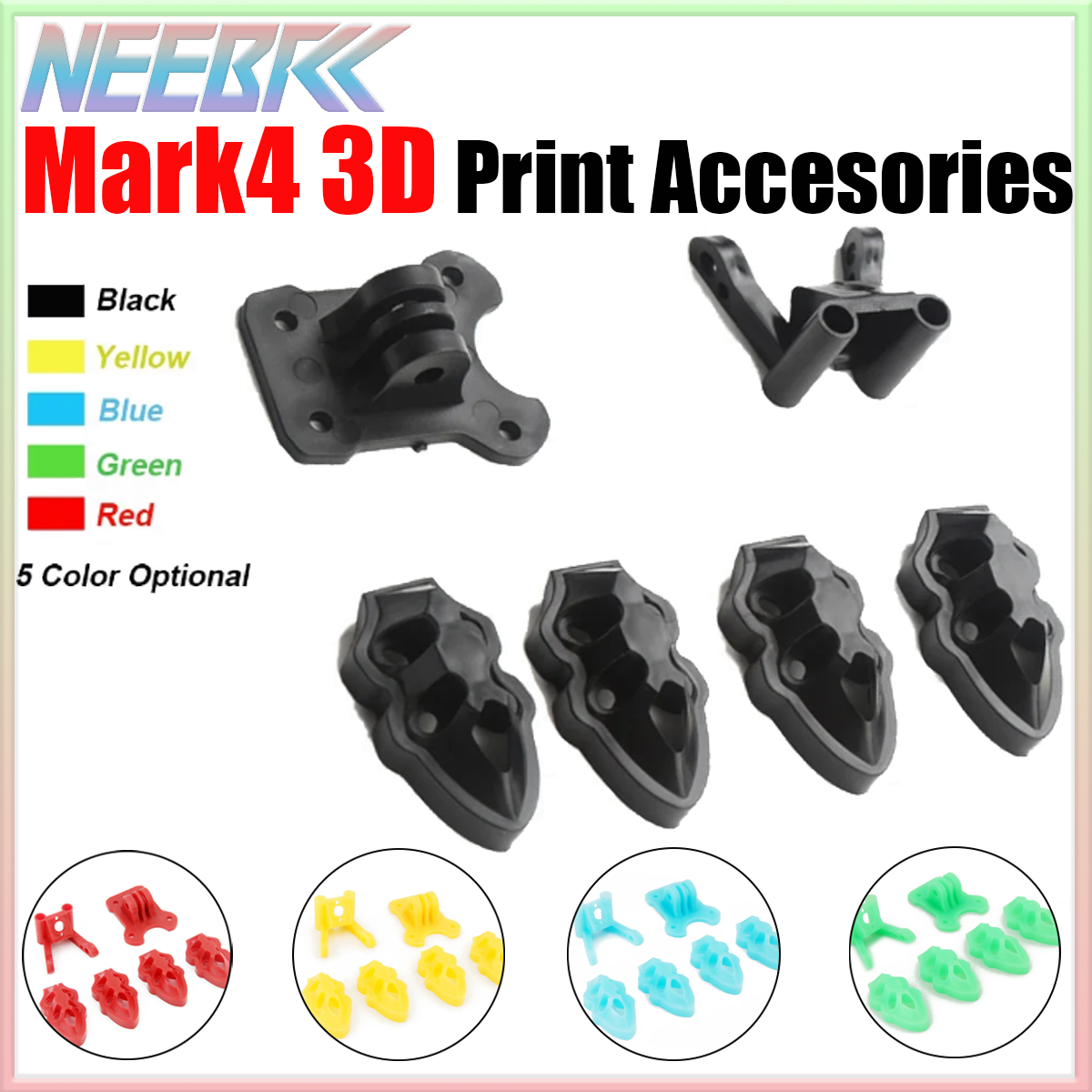 Neebrc RC Quadcopter FPV Drone - 3D Printed Drone Part incelemesi ve fiyatı