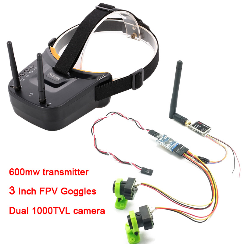 3 channel Dual Video camera CM - Fpv Goggles Headset incelemesi ve fiyatı