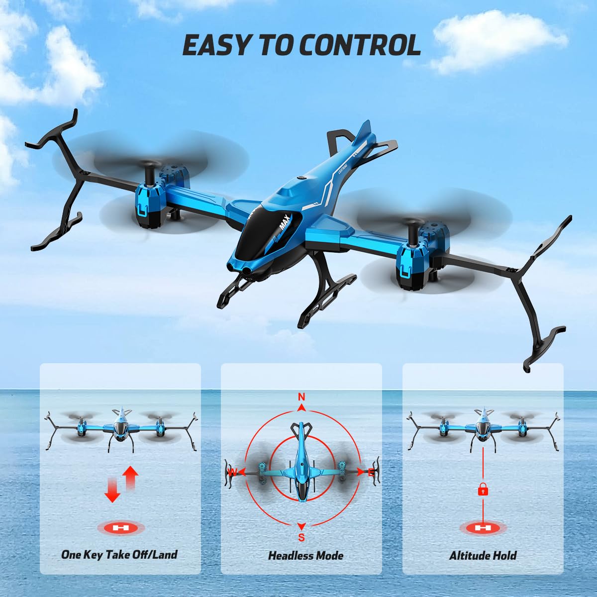 VATOS Super All in 1 Remote Co - Drone Rc Bolide incelemesi ve fiyatı