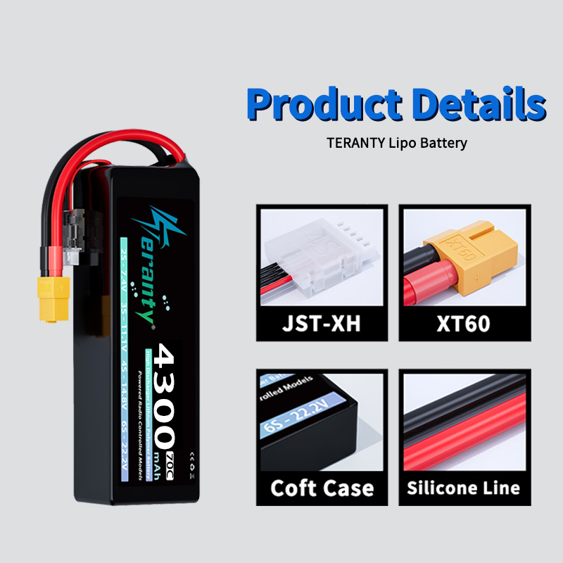 TERANTY 4S 4300mAh 14.8V 70C 1 - Drone Rc Truck incelemesi ve fiyatı