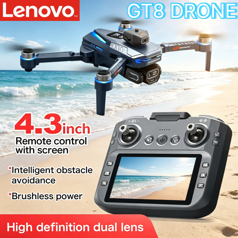 Lenovo GT8 GPS Foldable Drone  - Drone Gt8 Rc incelemesi ve fiyatı