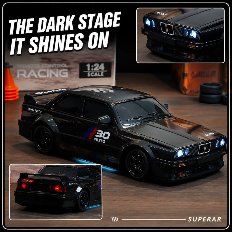 1:24 4WD RC Drift Car Full LED - Rc Drift Car Kit incelemesi ve fiyatı