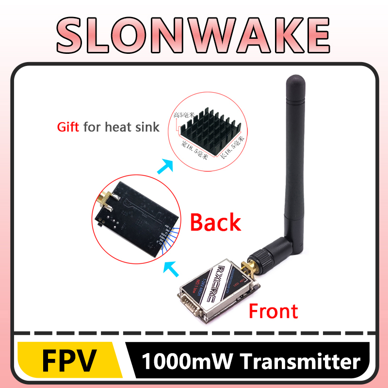 SLONWAKE  5.8G 48CH 1W VTX 100 - Drone Rc Camera incelemesi ve fiyatı