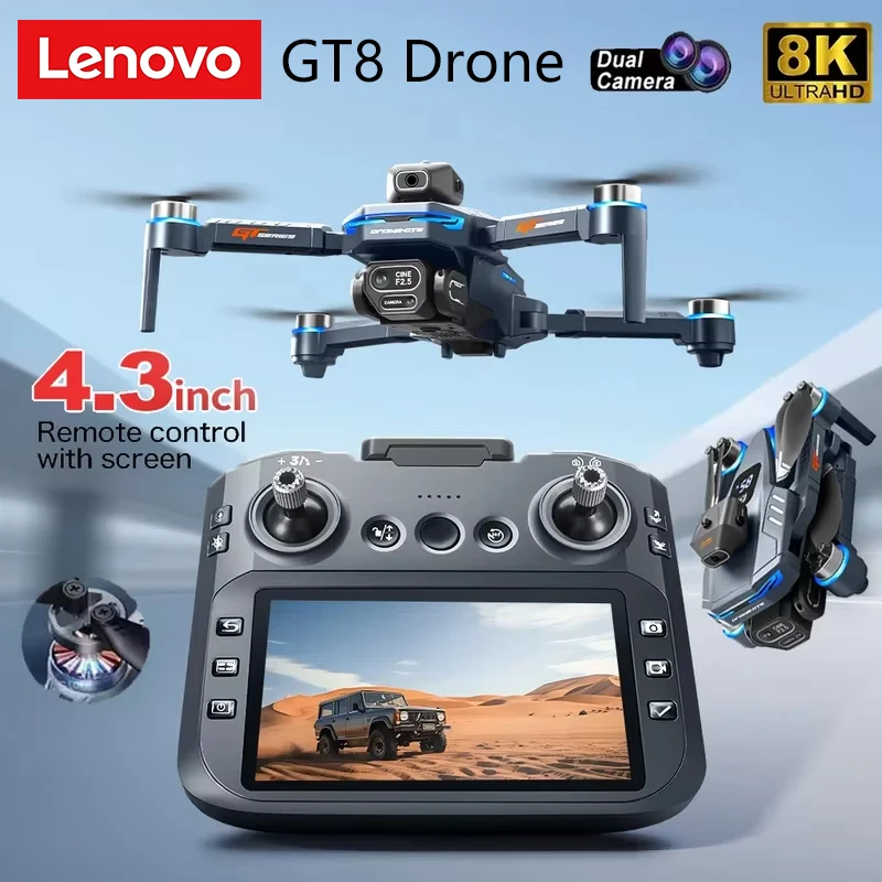 Lenovo GT8 Drone 8K Profession - Drone Gt8 Rc incelemesi ve fiyatı