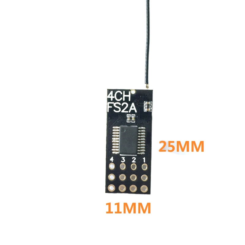 Flysky FS2A Mini Receiver 4CH  - Drone Rc Battery incelemesi ve fiyatı