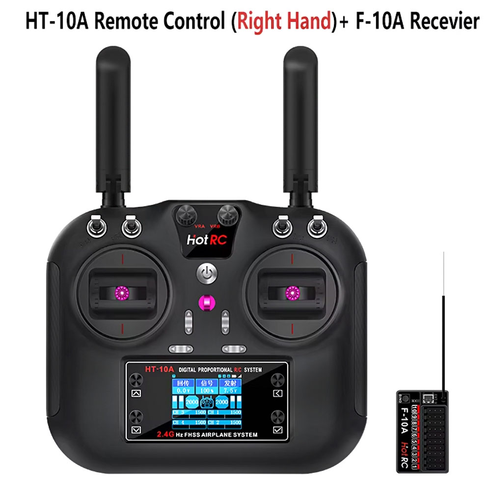 Hotrc HT-10A 2.4G 10CH Transmi - Drone Rc Car incelemesi ve fiyatı