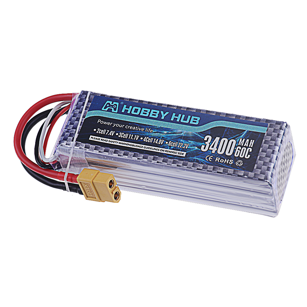 3S Lipo Battery 11.1V 3400mAh  - Drone Rc Truck incelemesi ve fiyatı