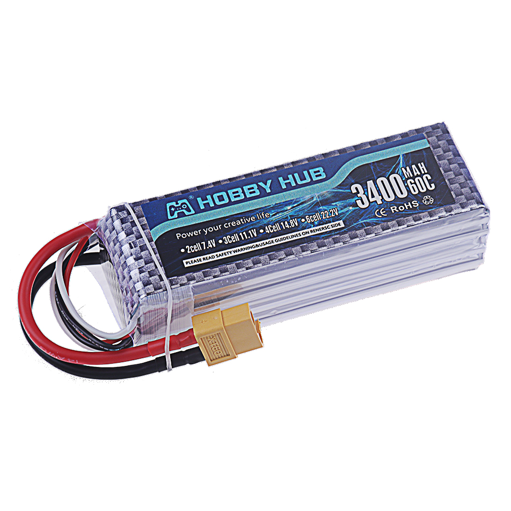 3S Lipo Battery 11.1V 3400mAh  - Drone Rc Truck incelemesi ve fiyatı