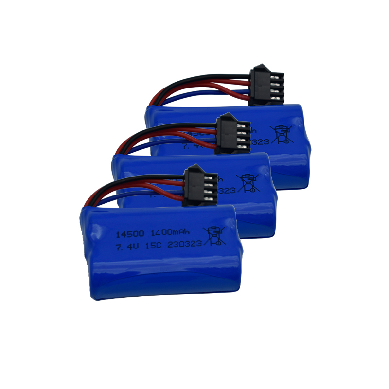 7.4V 1400mAh 14500 Lithium-Ion - Drone Rc Truck incelemesi ve fiyatı