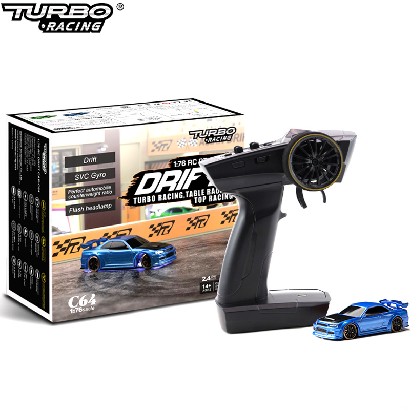Turbo Racing 1:76 C64 C73 C72  - Rc Drift Car Kit incelemesi ve fiyatı