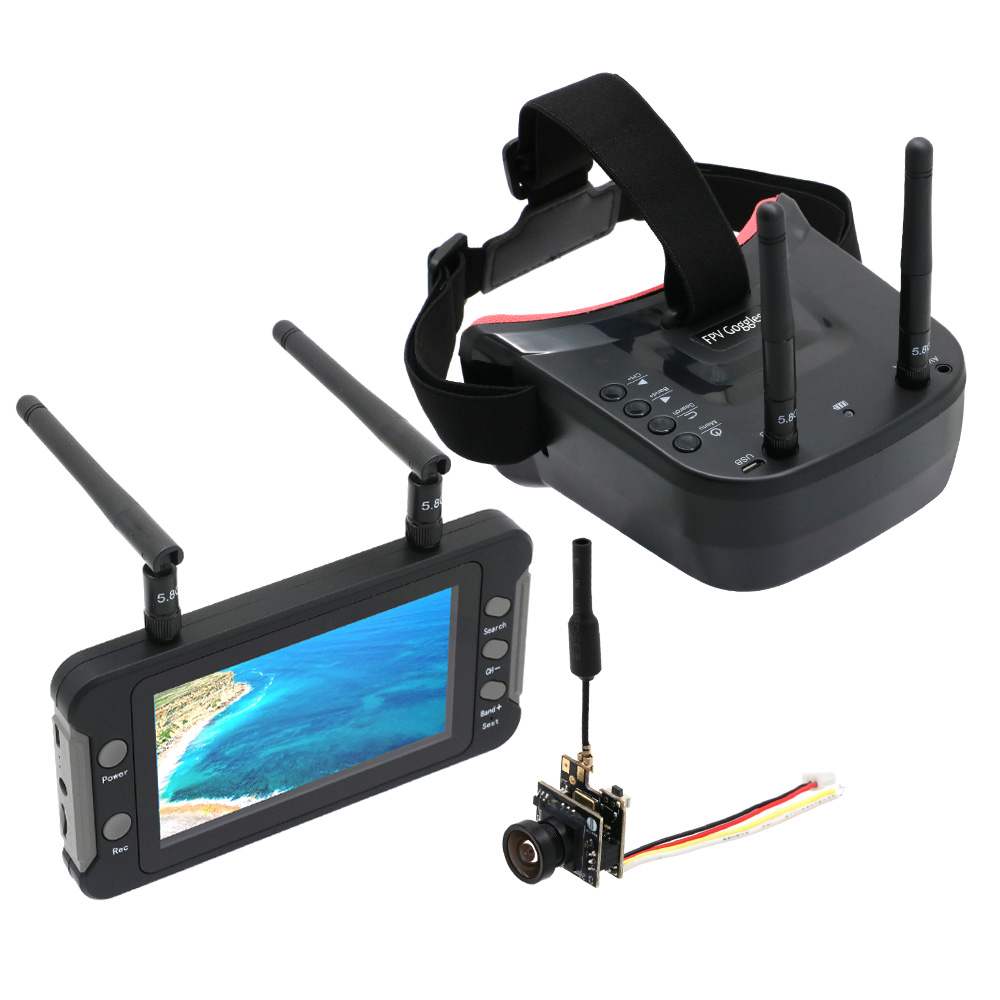5.8G 40CH  FPV Goggles Monitor - Fpv Goggles Headset incelemesi ve fiyatı