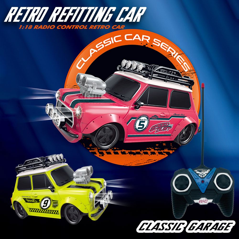 1:18 Retro Refitting MINI Car  - Rc Drift Car Kit incelemesi ve fiyatı