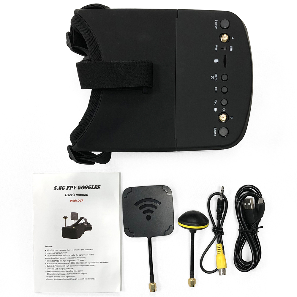 9IMOD LS-800D 5.8G 40CH FPV Go - Fpv Goggles Headset incelemesi ve fiyatı