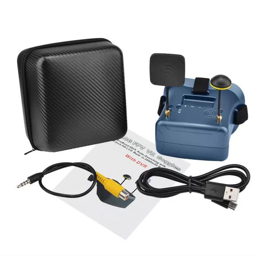 EV800D 5.8G 40CH 5 Inch/4.3Inc - Fpv Goggles Headset incelemesi ve fiyatı