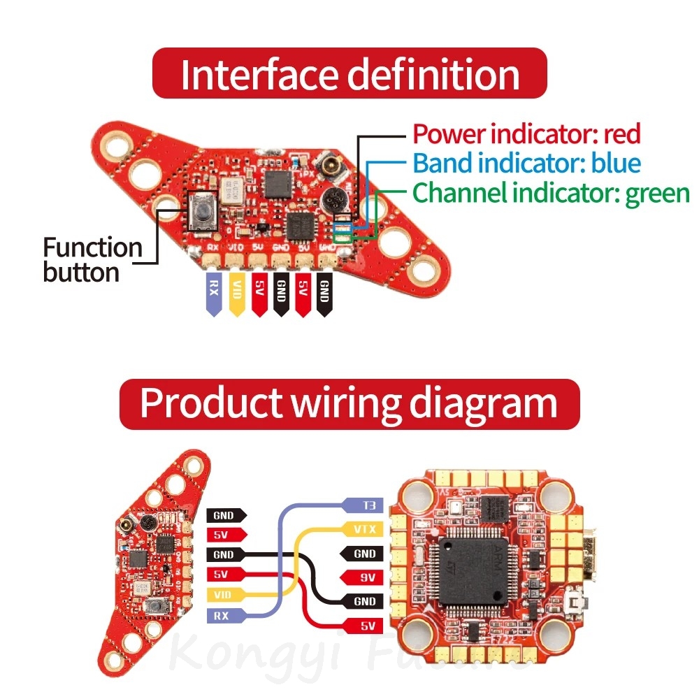 HGLRC Zeus Nano VTX 5.8G 350mW - Joystick Rc Drone incelemesi ve fiyatı